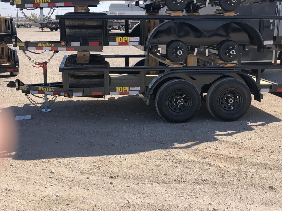 Big Tex 10PI 10K TANDEM PIPE (7x 12) STD.W/2-ELECTRIC BRAKES image 0