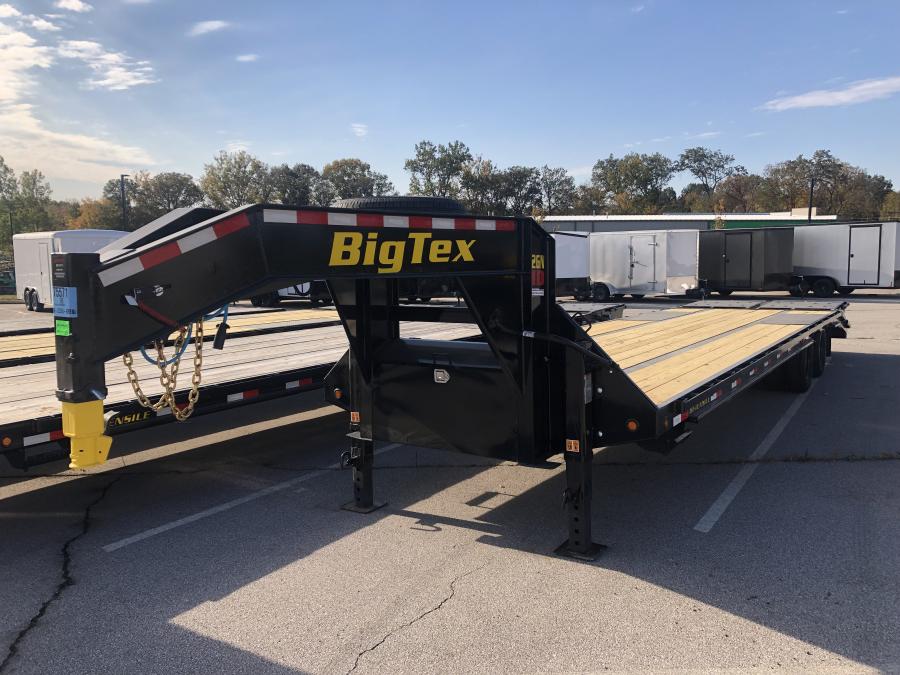Big Tex 22GN, Gooseneck, 102" x 33', 23.9K, Dovetail, Mega Ramps Image 0