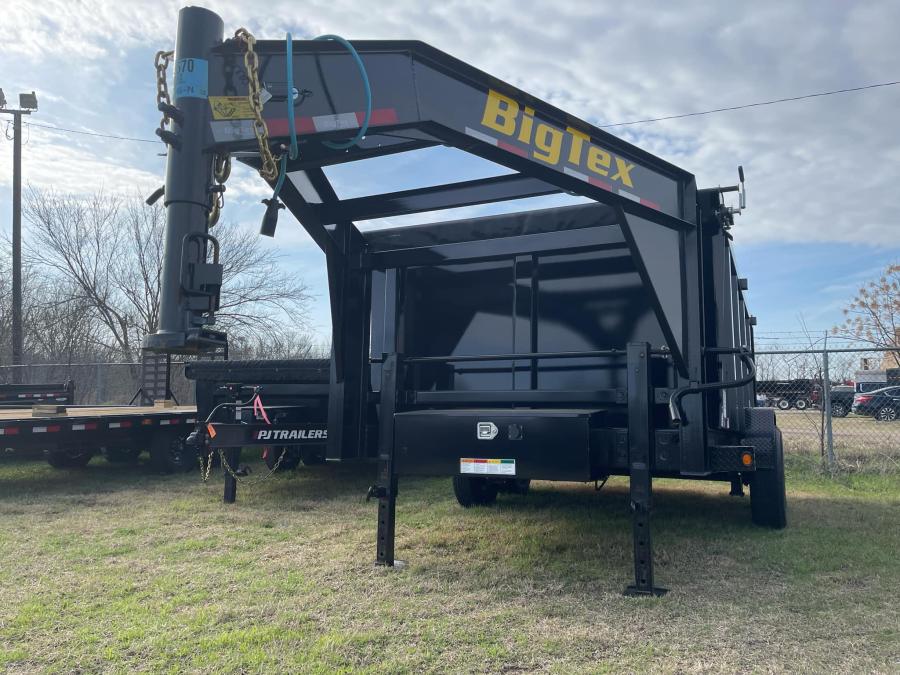 Big Tex 14GX, Dump, 83" x 14', 15.9K, 4' Sides Image 4