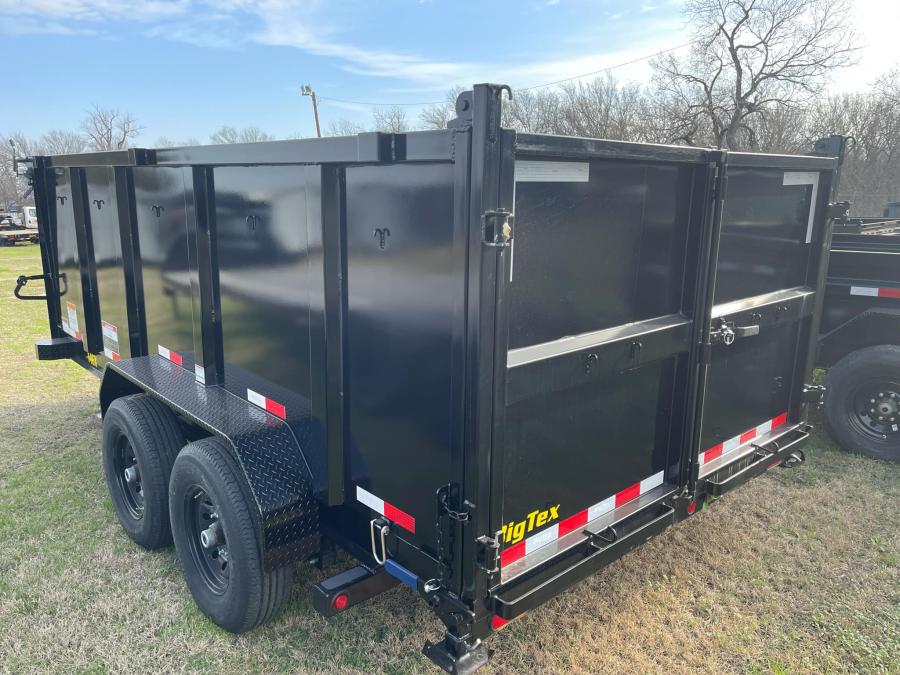 Big Tex 14GX, Dump, 83" x 14', 15.9K, 4' Sides Image 2