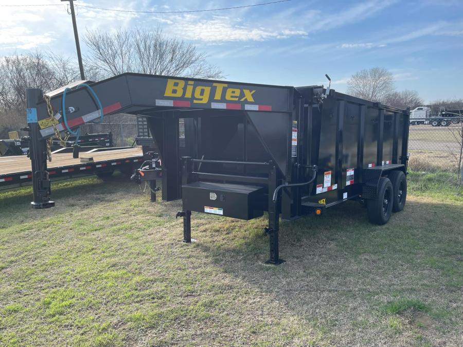 Big Tex 14GX, Dump, 83" x 14', 15.9K, 4' Sides Image 1