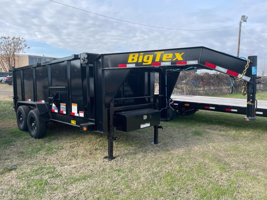 Big Tex 14GX, Dump, 83" x 14', 15.9K, 4' Sides Image 3