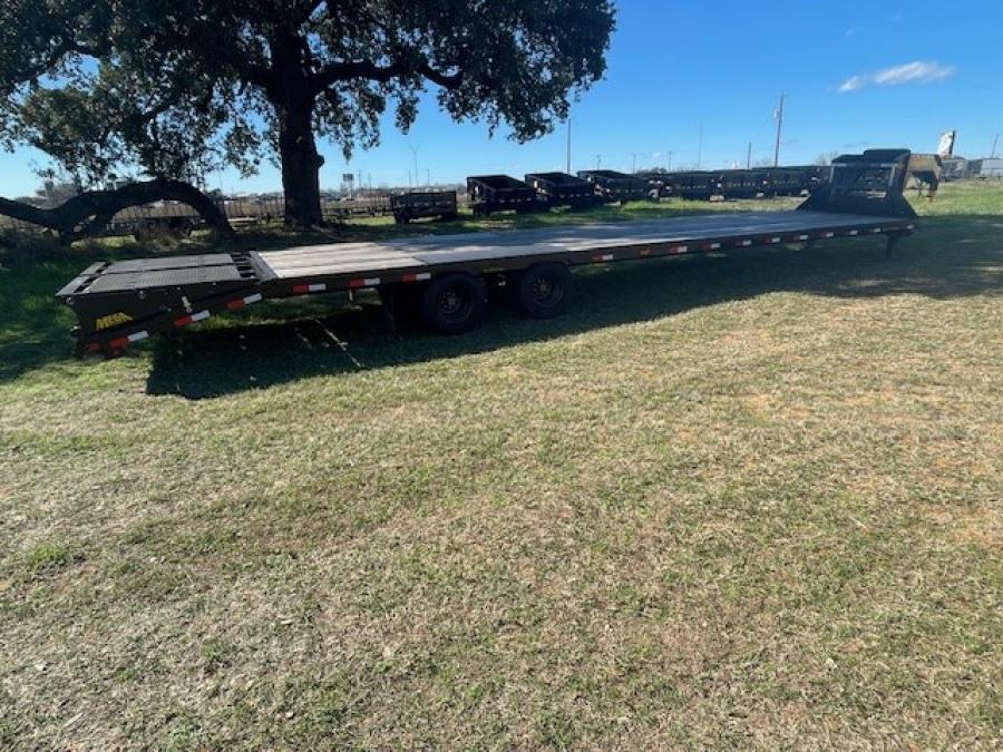 Big Tex 22GN, Gooseneck, 102″ x 40′, 23.9K, Dovetail, Mega Ramps Image 2