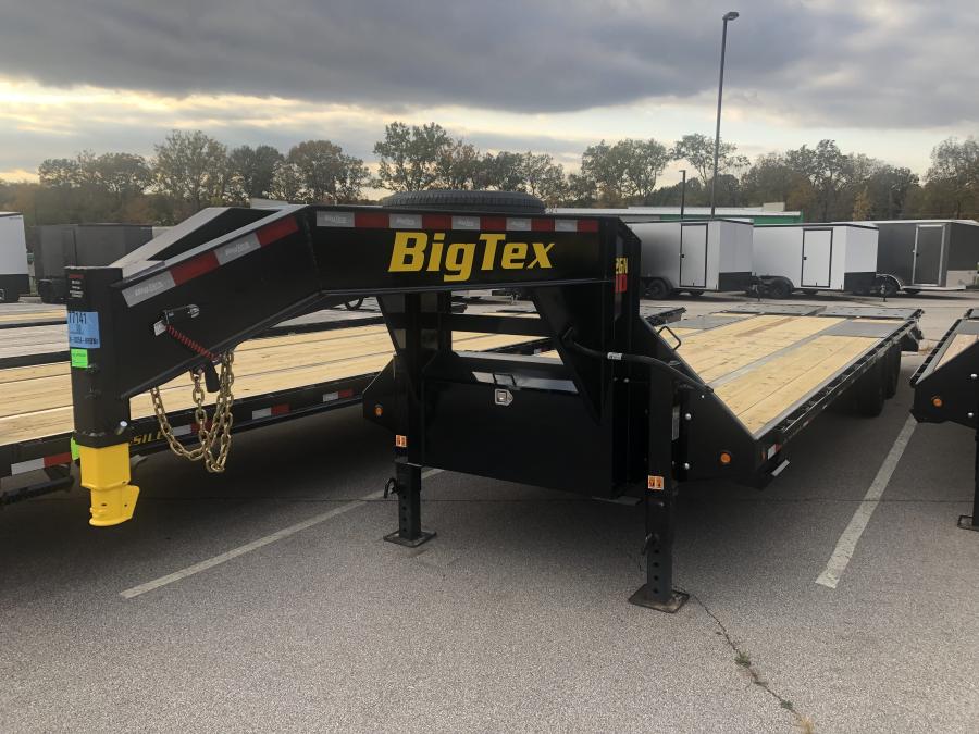 Big Tex 22GN, Gooseneck, 102" x 30', 23.9K, Dovetail, Mega Ramps Image 0
