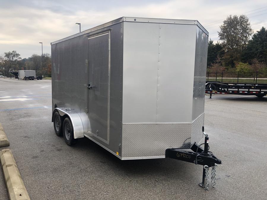 RC Trailers RWT 7x14 tandem-axle wedge enclosed trailer, 7' interior height Image 0