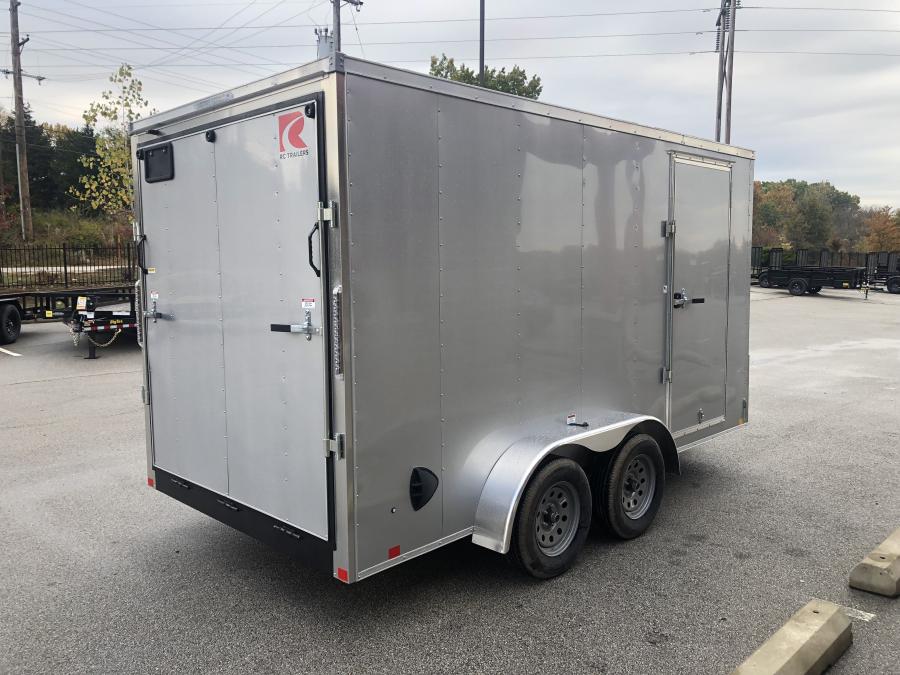 RC Trailers RWT 7x14 tandem-axle wedge enclosed trailer, 7' interior height Image 2