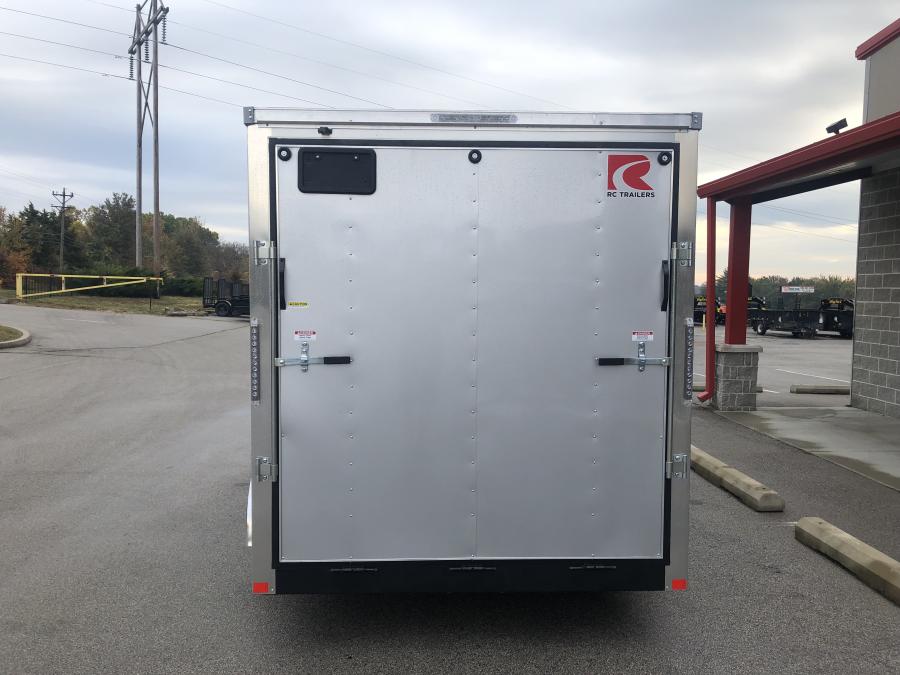 RC Trailers RWT 7x14 tandem-axle wedge enclosed trailer, 7' interior height Image 3