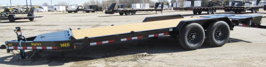 Big Tex 14EH, Equipment, 83" x 16', 15.4K, Dovetail, Mega Ramps, X-Series Image 0