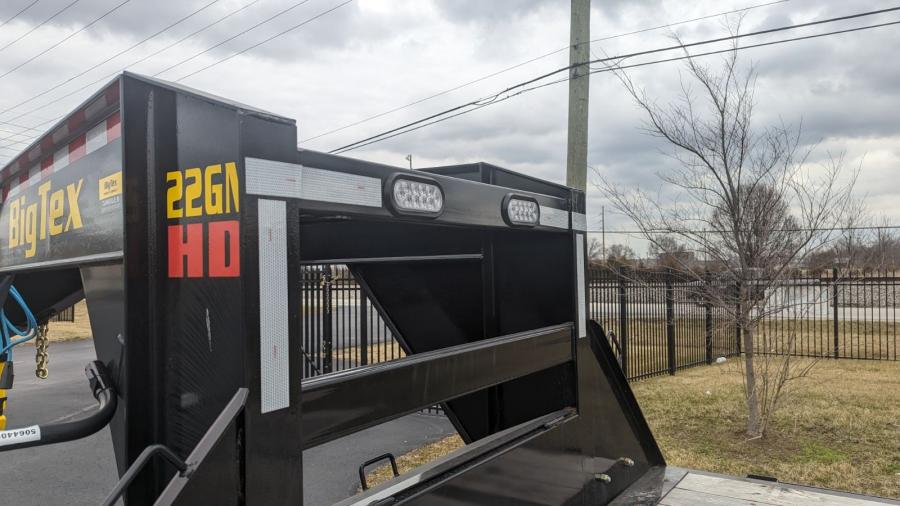 Big Tex 22GN, Gooseneck, 102″ x 35′, 23.9K, Dovetail, Mega Ramps Image 1