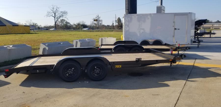 Big Tex 70CH, Car Hauler, 83" x 18', 7K, Dovetail Image 3