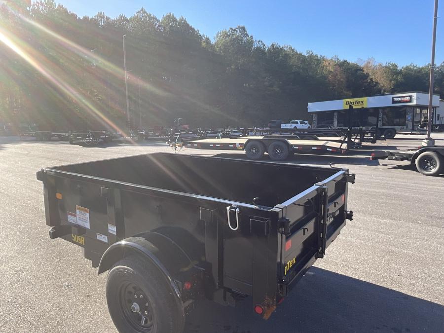 Big Tex 50SR, Dump, 60″ x 8′, 5K, Double Rear Doors image 1