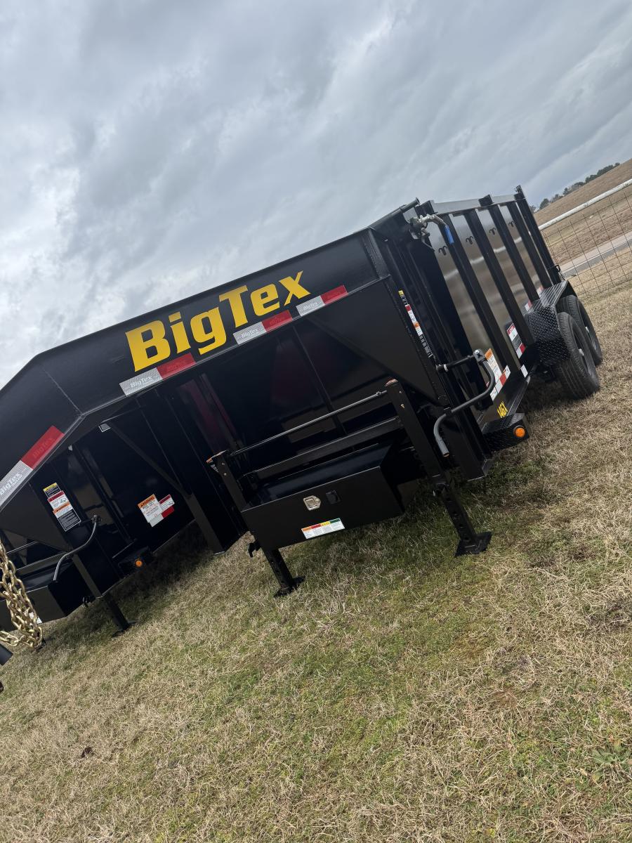 Big Tex 14GX, Dump, 83" x 14', 15.9K, 4' Sides Image 1