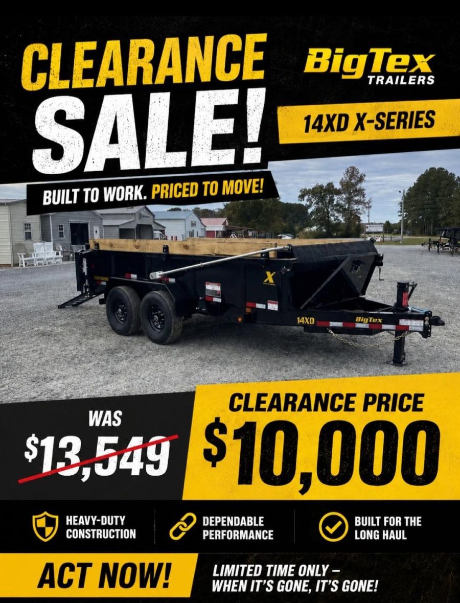 Big Tex 14XD, Dump, 83″ x 14′, 15.4K, X-Series Image 2
