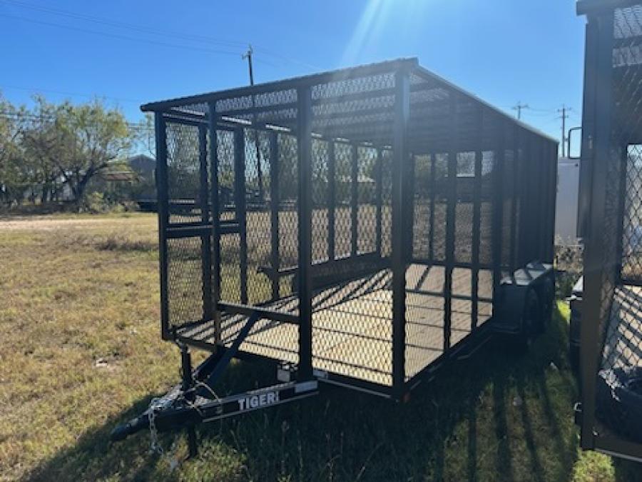 TGRT TIGER 83X16 TRASH TRAILER 6 SIDES Image 1