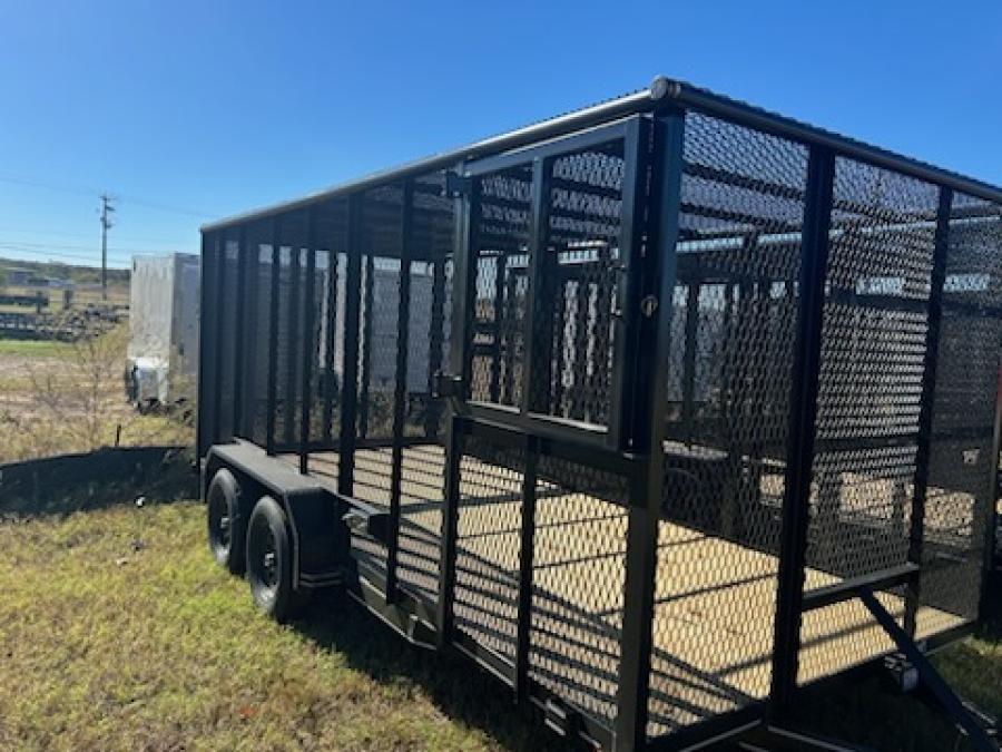 TGRT TIGER 83X16 TRASH TRAILER 6 SIDES Image 2