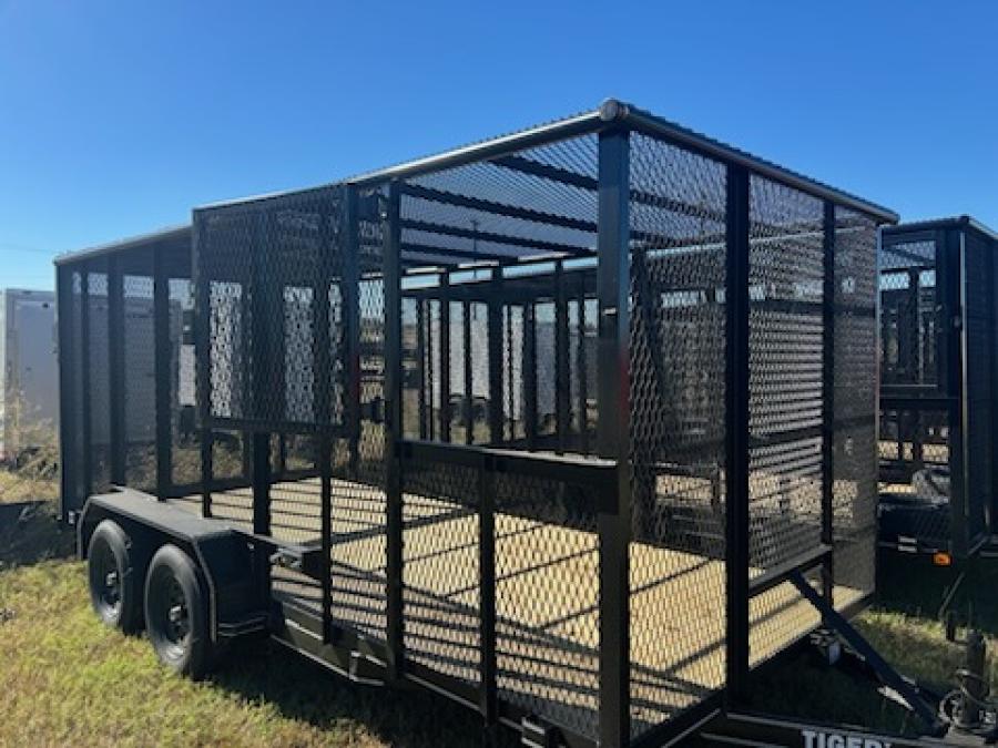 TGRT TIGER 83X16 TRASH TRAILER 6 SIDES Image 0