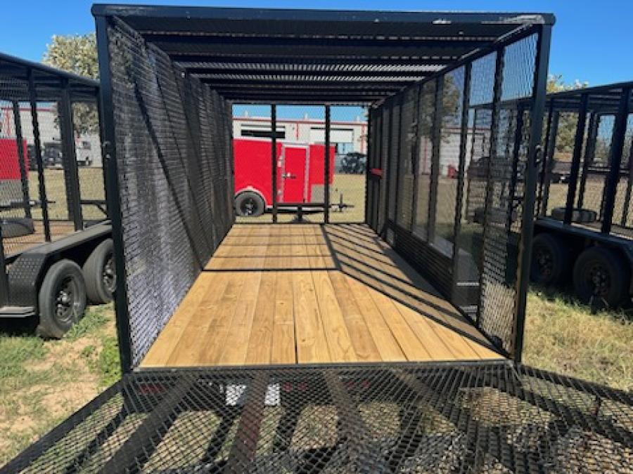 TGRT TIGER 83X16 TRASH TRAILER 6 SIDES Image 4
