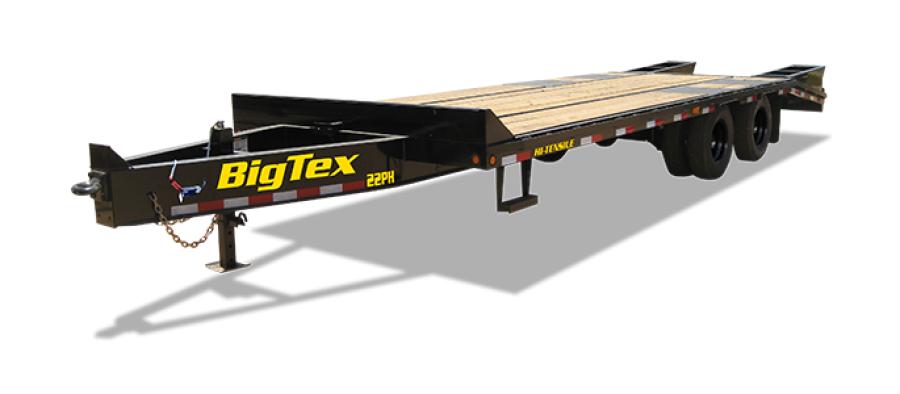 Big Tex 22PH, Pintle, 102" x 25', 23.9K, Dovetail, Mega Ramps Image 0