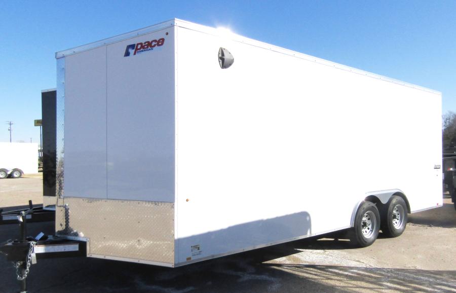 Pace 8.5×20 enclosed cargo, ramp #25586 Image 0