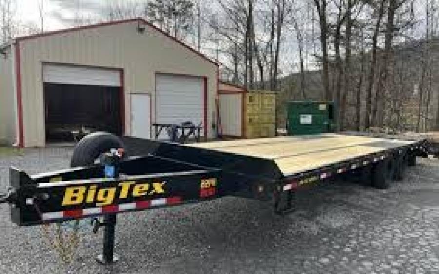 Big Tex 22PH, Pintle, 102″ x 25′, 23.9K, Dovetail, Mega Ramps image 1