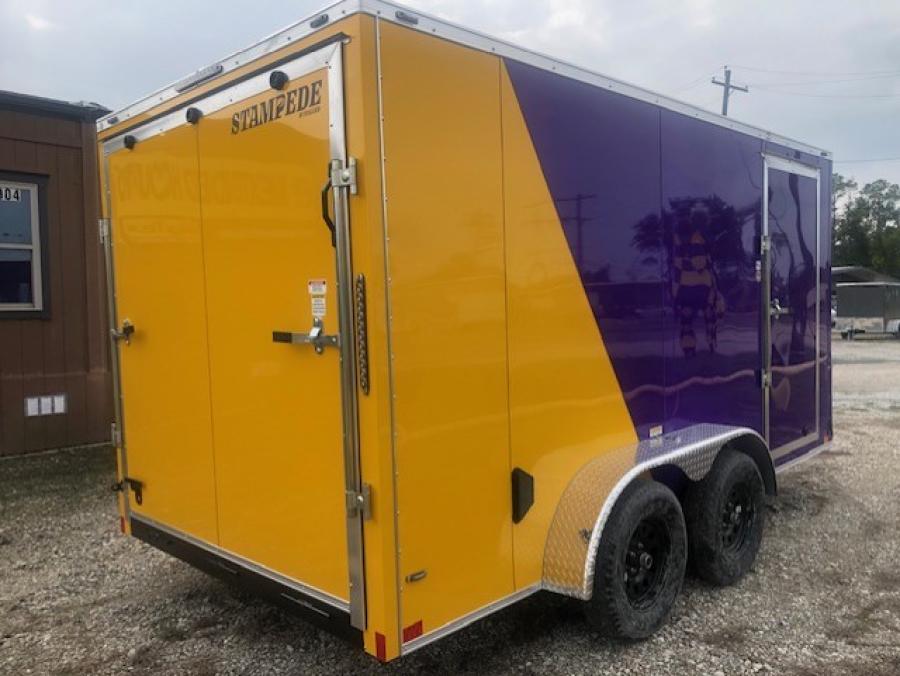 STAS STALL 7X14 TA YELLOW PURPLE RD STD 66 image 2