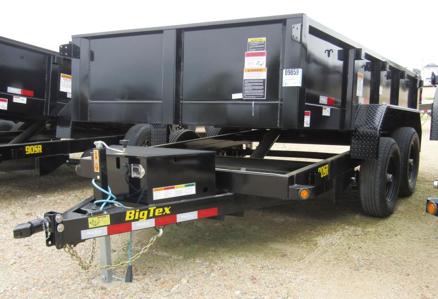 Big Tex 90SR, Dump, 72" x 10', 9.9K Image 0