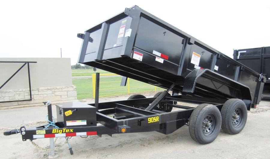 Big Tex 90SR, Dump, 72" x 10', 9.9K Image 1