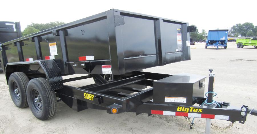 Big Tex 90SR, Dump, 72" x 10', 9.9K Image 2
