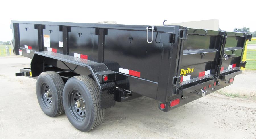 Big Tex 90SR, Dump, 72" x 10', 9.9K Image 5