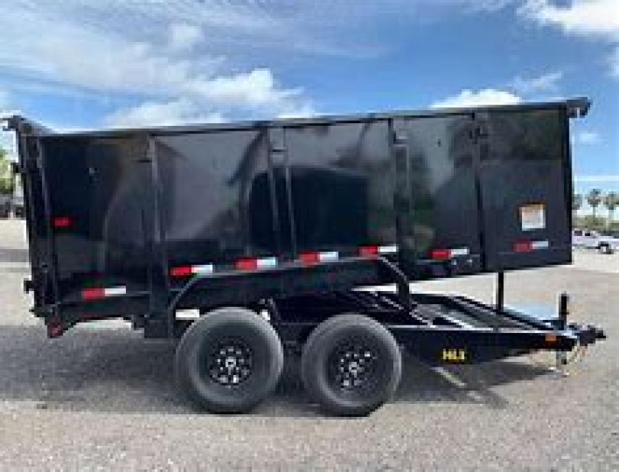 Big Tex 14LX, Dump, 83" x 14', 14K, 4' Sides Image 1