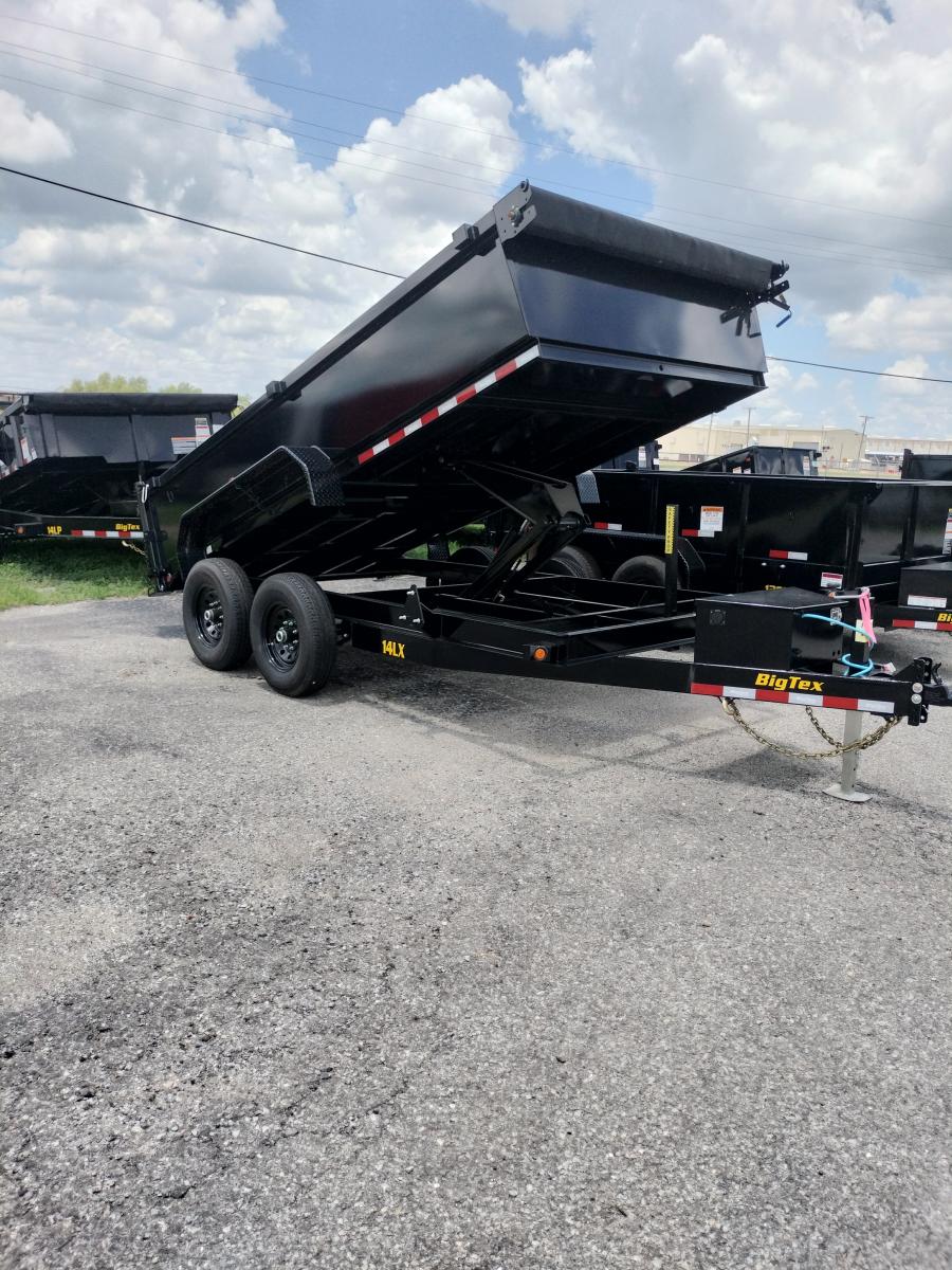 Big Tex 14LX, Dump, 83″ x 14′, 14K, 4′ Sides Image 1
