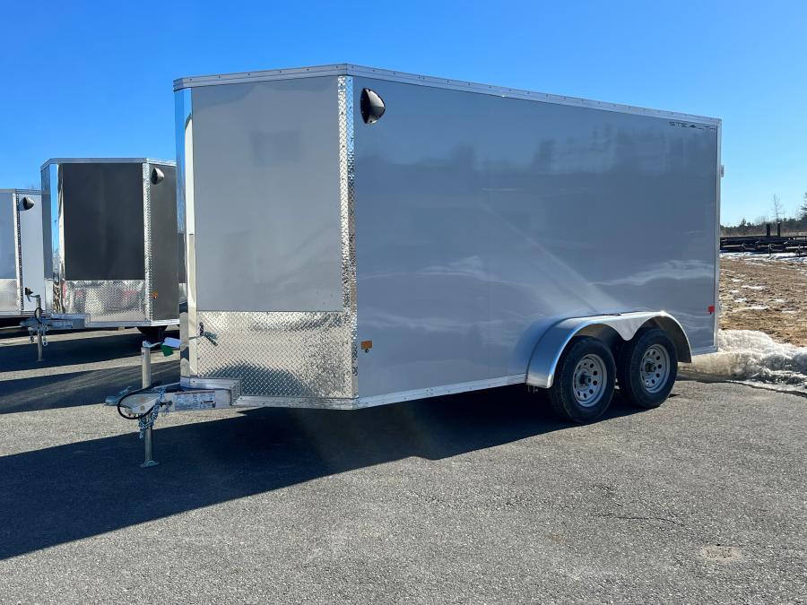 E7.5 Stealth 7.5 x 16 Encl Snow Trailer by Alcom Image 0