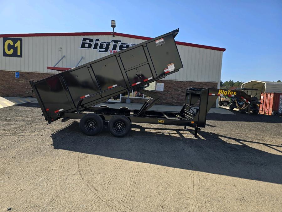 Big Tex 14GX, Dump, 83" x 14', 15.9K, 4' Sides Image 0