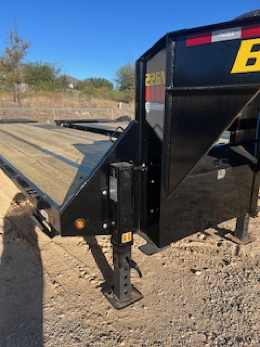 Big Tex 22GN, Gooseneck, 102″ x 30′, 23.9K, Dovetail, Mega Ramps Image 1