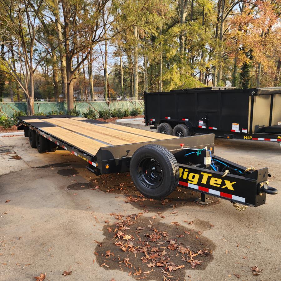 Big Tex 22PH, Pintle, 102" x 25', 23.9K, Dovetail, Mega Ramps Image 0