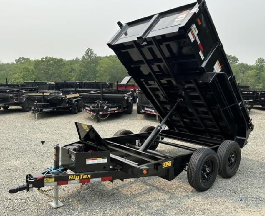 Big Tex 90SR, Dump, 72″ x 10′, 9.9K image 1
