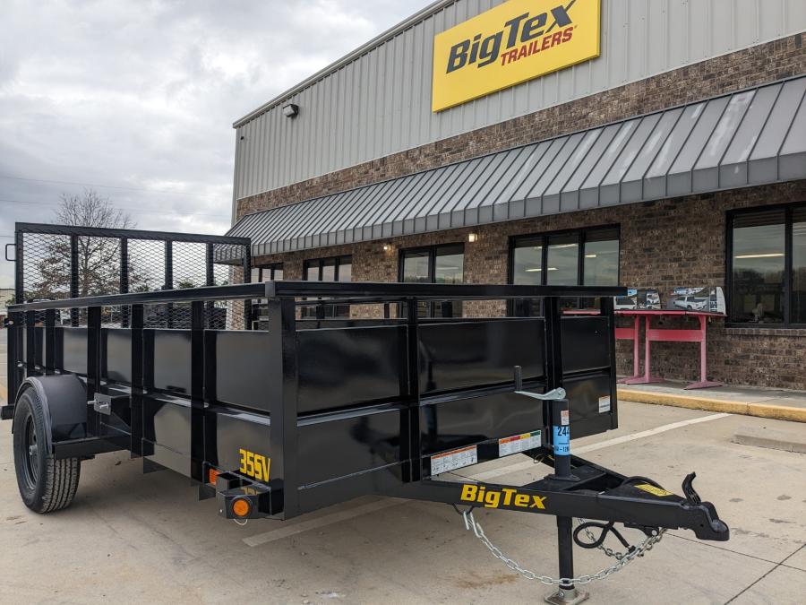 Big Tex 35SV, Single Axle Landscape, 77″ x 12′, 3K image 1