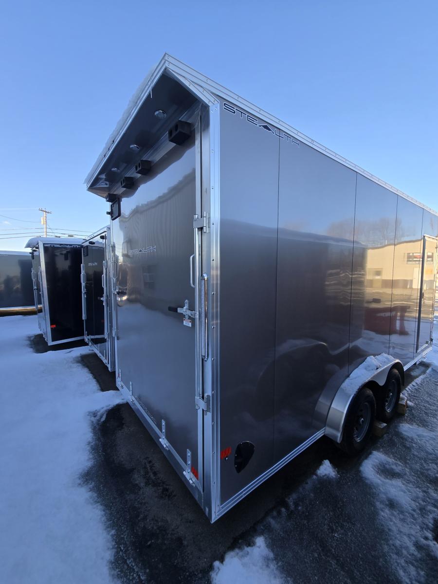 C7X1 7X18 Standard Stealth V-Nose Cargo Trailer by Cargo Pro Image 0