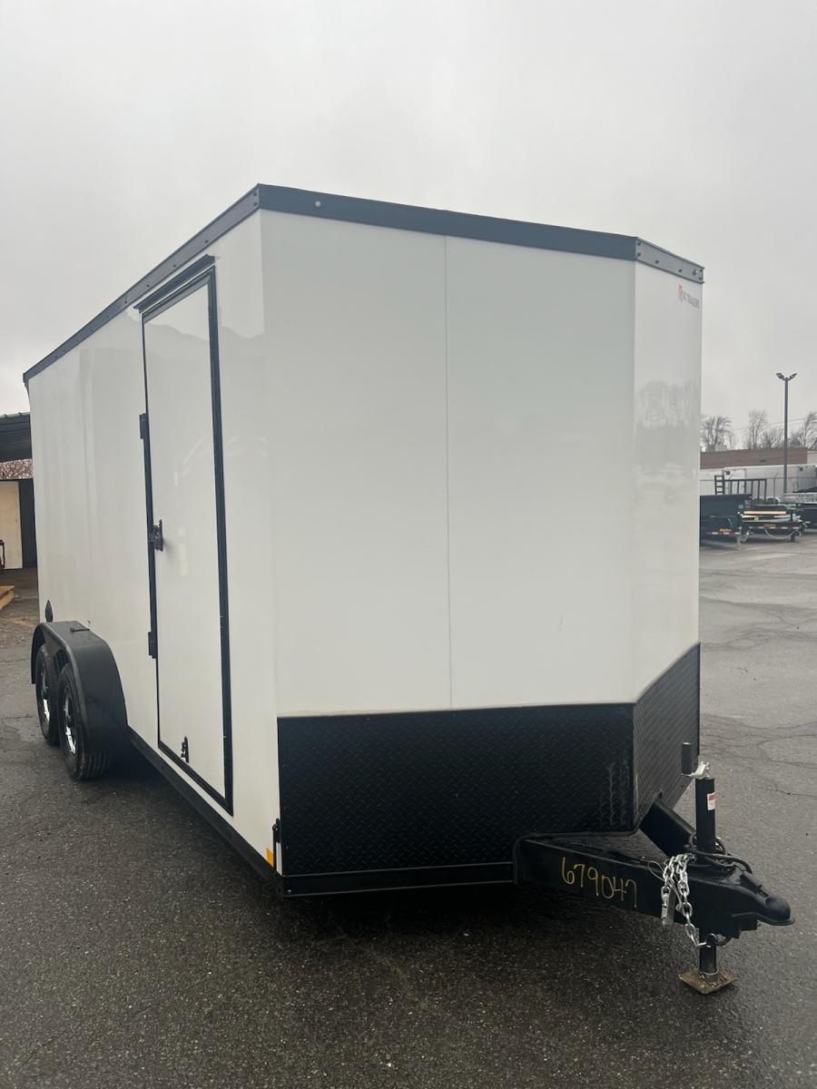 RDLX RDLX 7 x 16 TA FLAT TOP WEDG ENCLOSED TRAILER BY RC Image 0
