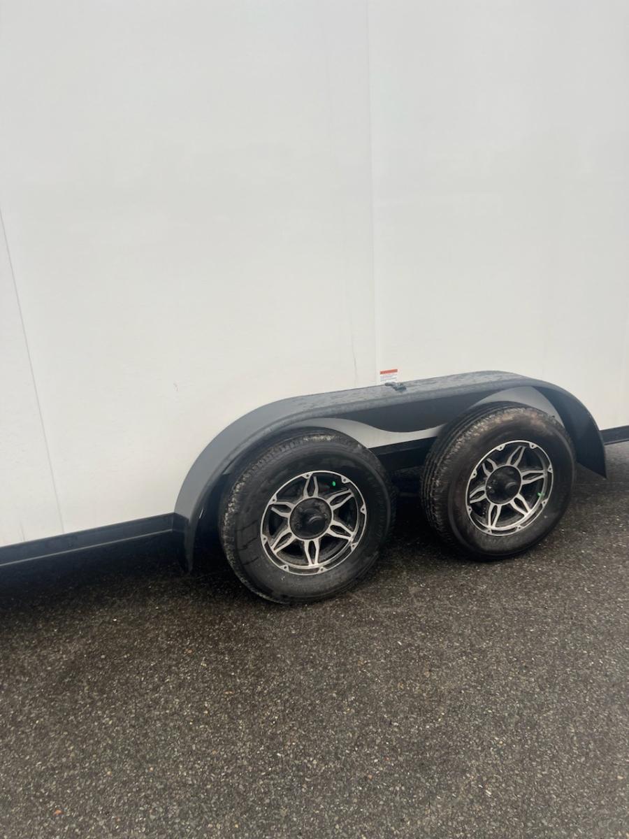 RDLX RDLX 7 x 16 TA FLAT TOP WEDG ENCLOSED TRAILER BY RC Image 1