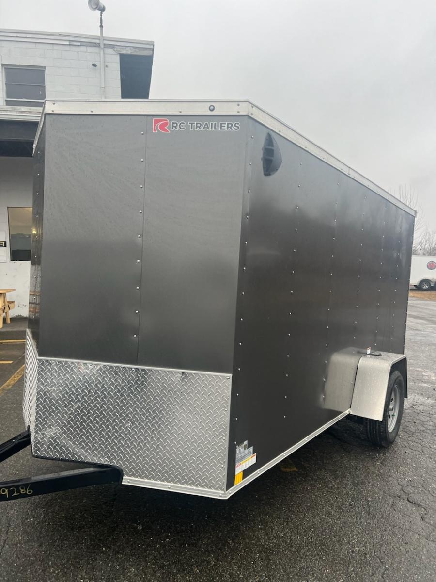 RWT6 RWT 6 x 12 SA FLAT TOP WEDGE ENCLOSED TRAILER BY RC Image 0