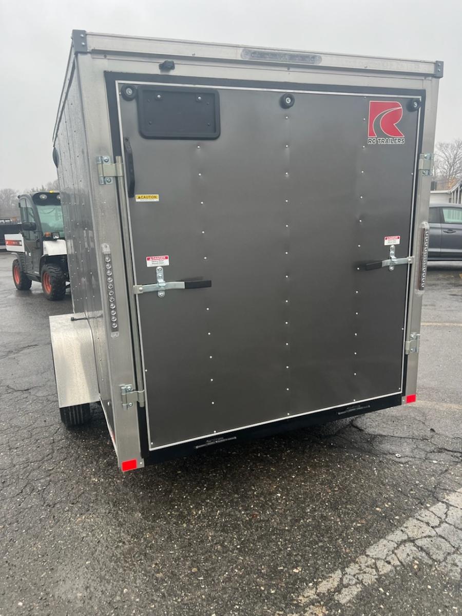 RWT6 RWT 6 x 12 SA FLAT TOP WEDGE ENCLOSED TRAILER BY RC Image 1