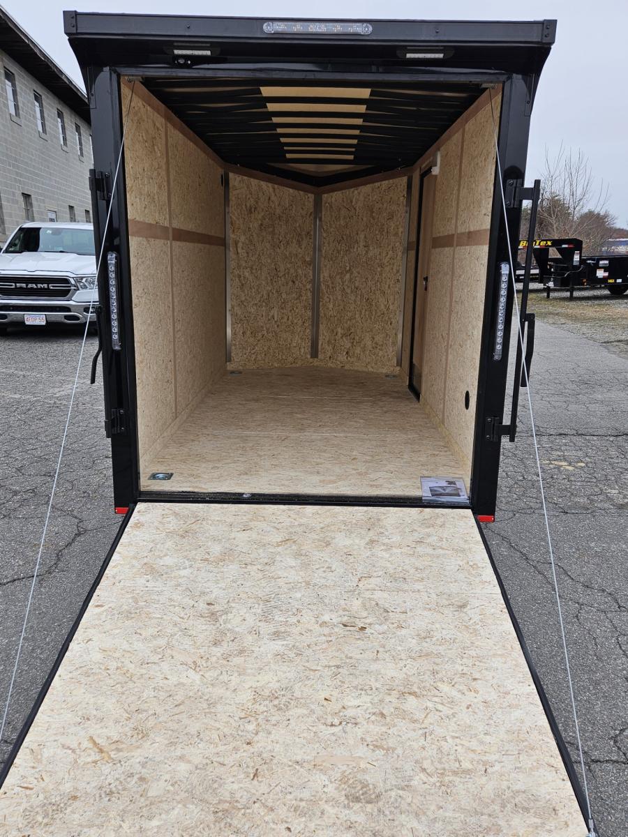 RWT6 RWT 6 x 12 SA FLAT TOP WEDGE ENCLOSED TRAILER BY RC Image 2