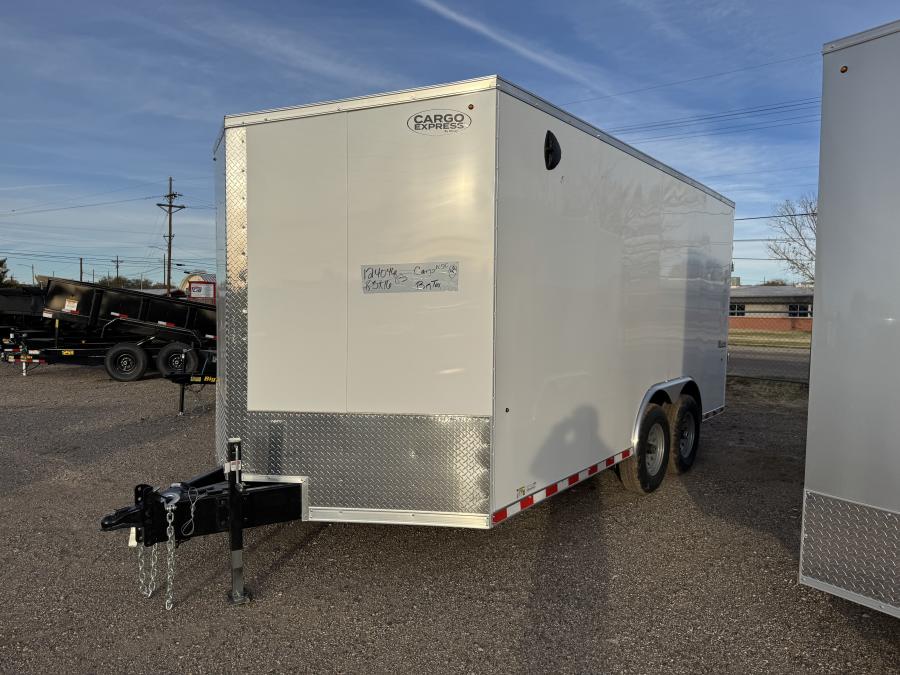 K102 ELEMENT 8.5 x 16 TA ENCLOSED TRAILER Image 1