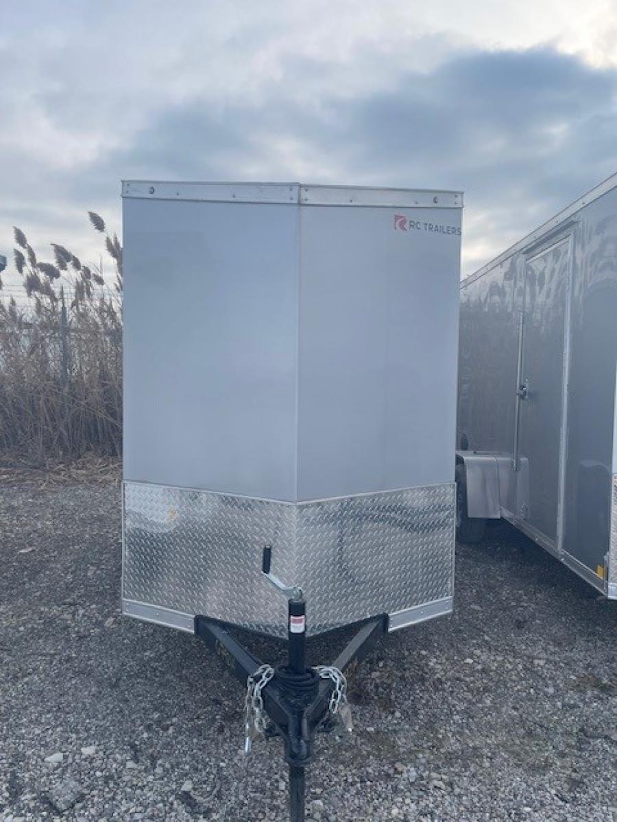 RDLX RDLX 5 x 10 SA FLAT TOP WEDG ENCLOSED TRAILER BY RC Image 0