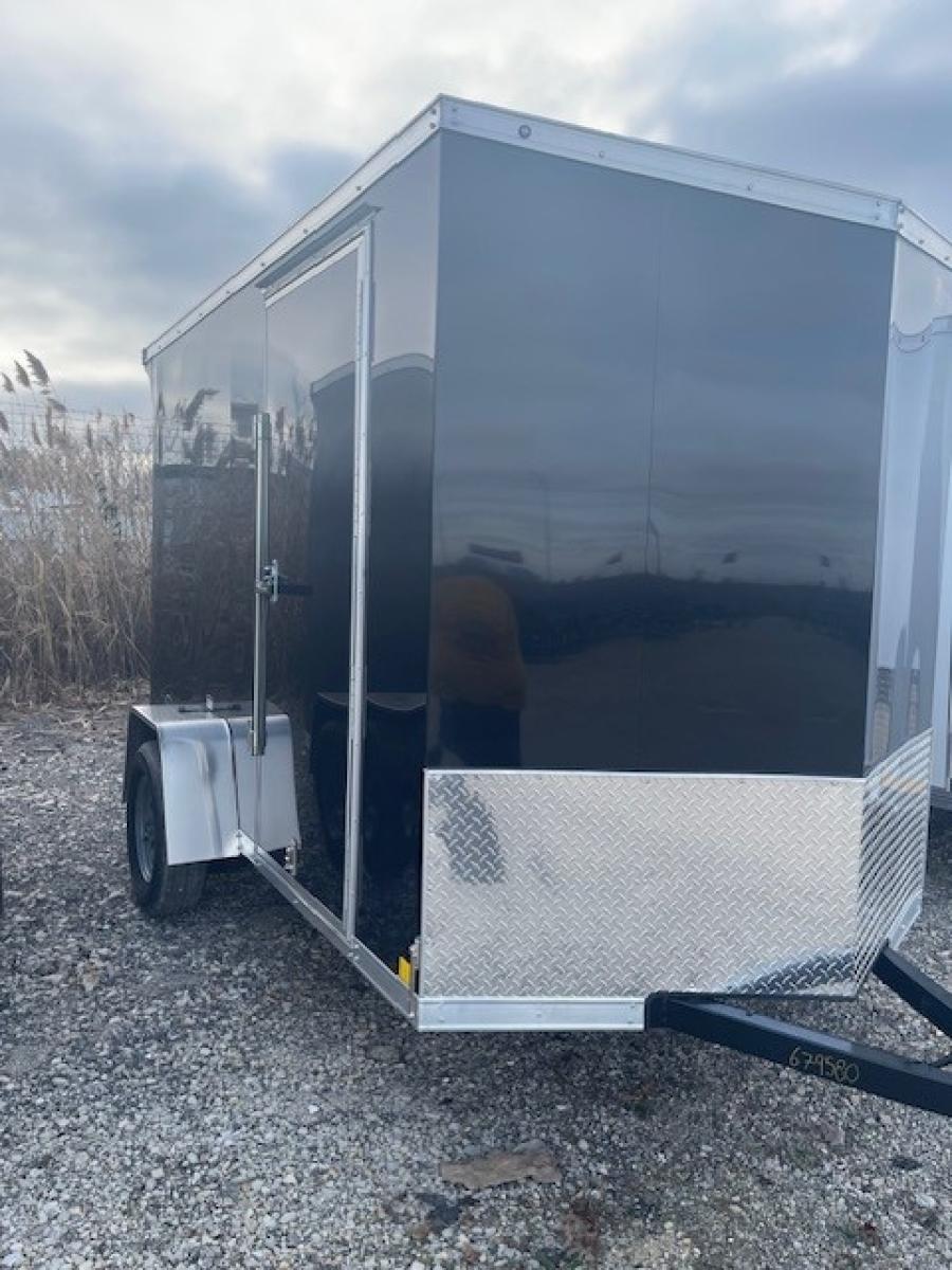 RDLX RDLX 6 x 10 SA FLAT TOP WEDG ENCLOSED TRAILER BY RC Image 1