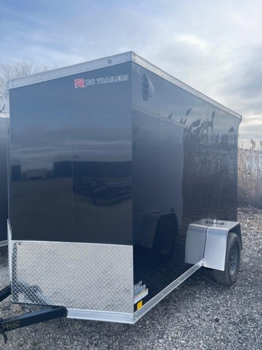 RDLX RDLX 6 x 10 SA FLAT TOP WEDG ENCLOSED TRAILER BY RC Image 2