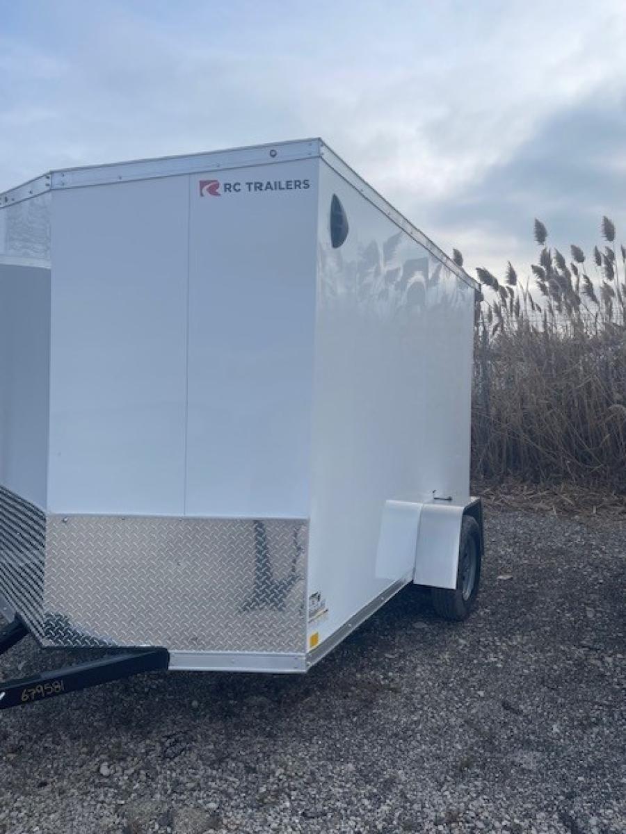 RDLX RDLX 6 x 10 SA FLAT TOP WEDG ENCLOSED TRAILER BY RC Image 1