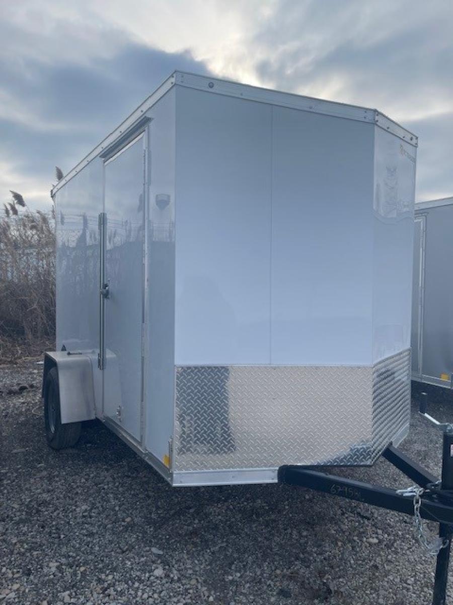 RDLX RDLX 6 x 10 SA FLAT TOP WEDG ENCLOSED TRAILER BY RC Image 2