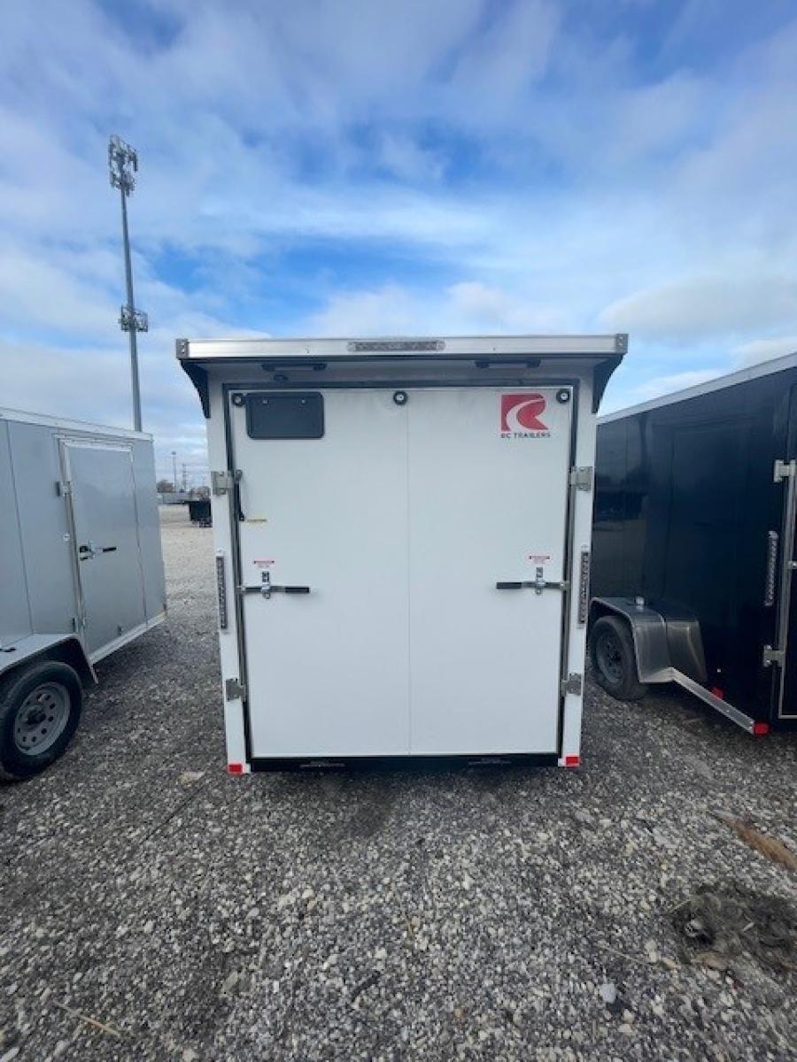 RDLX RDLX 6 x 10 SA FLAT TOP WEDG ENCLOSED TRAILER BY RC Image 3